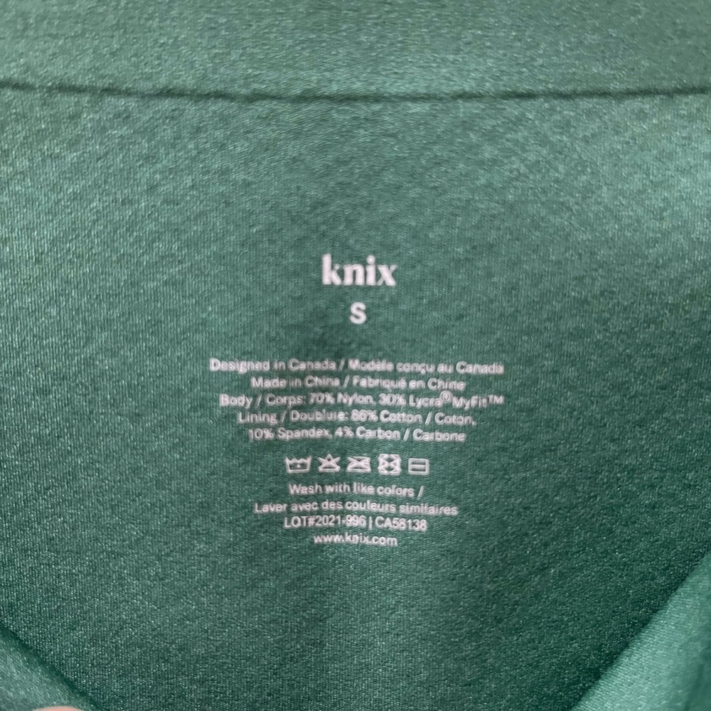 Knix Green leggings Small